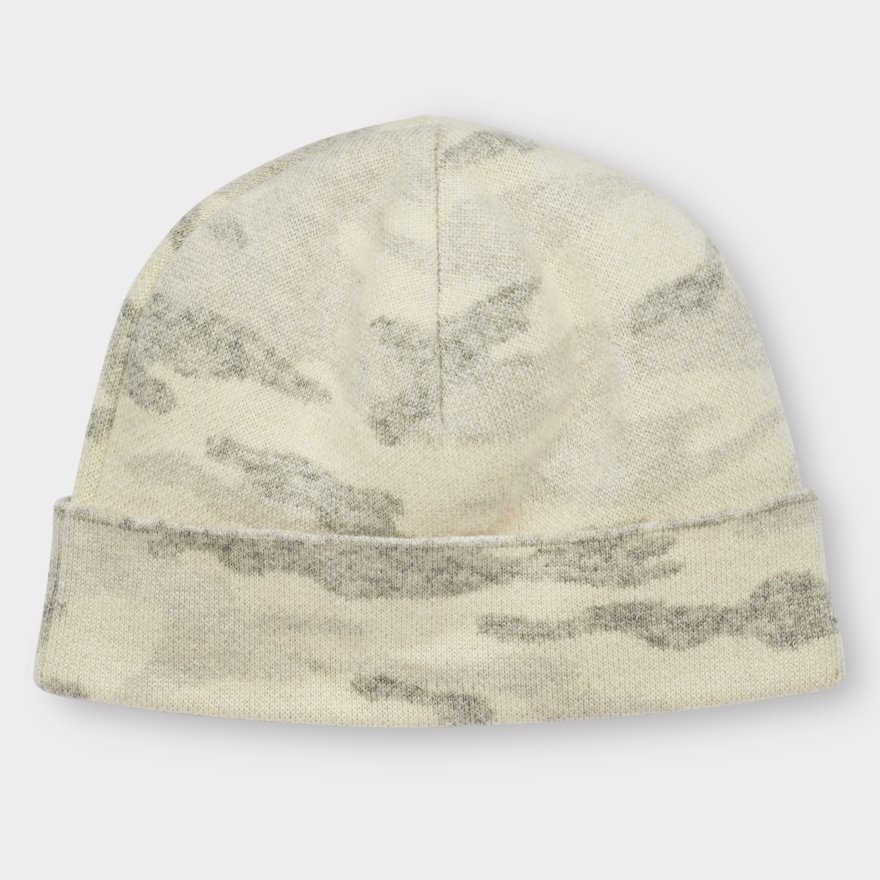 CAMO BEANIE in Snow - Alternate Image 2