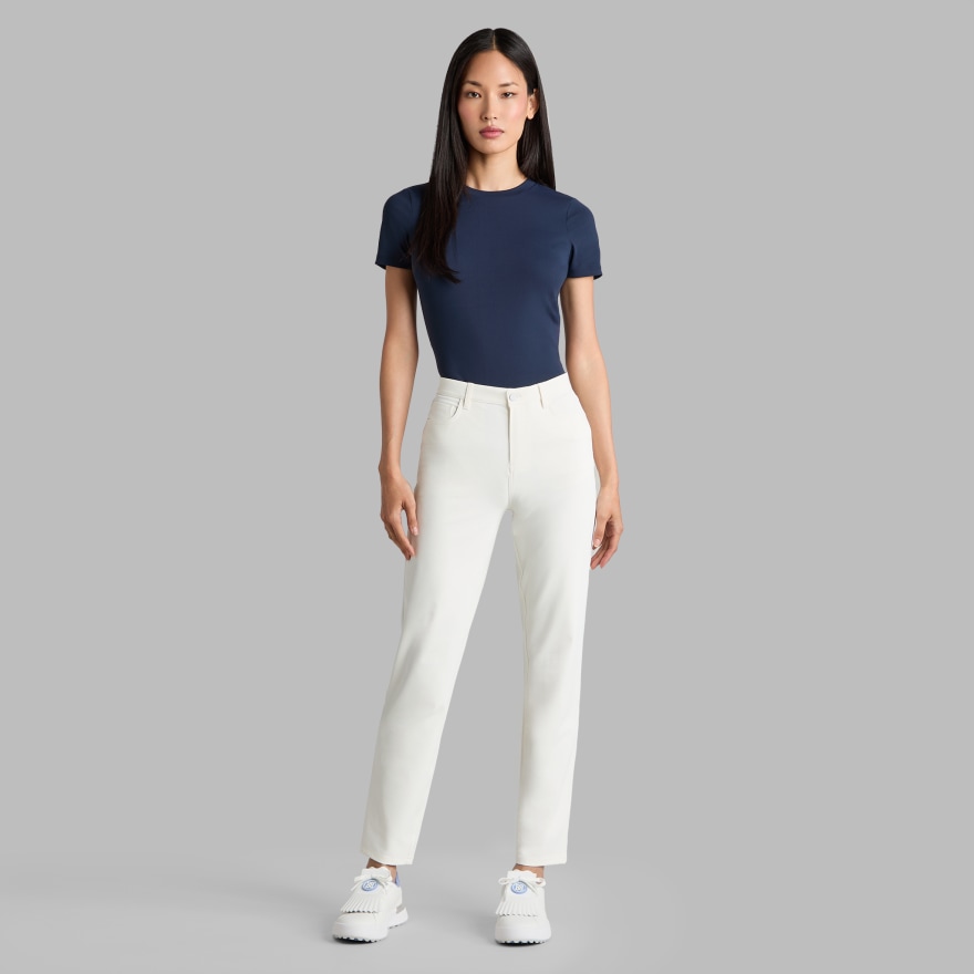 TOUR 5 POCKET PANT in CHALK WHITE - Alternate Image 2
