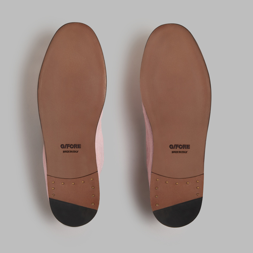 WOMEN'S METAL TEES SUEDE FLEX LOAFER in Blush - Alternate Image 3
