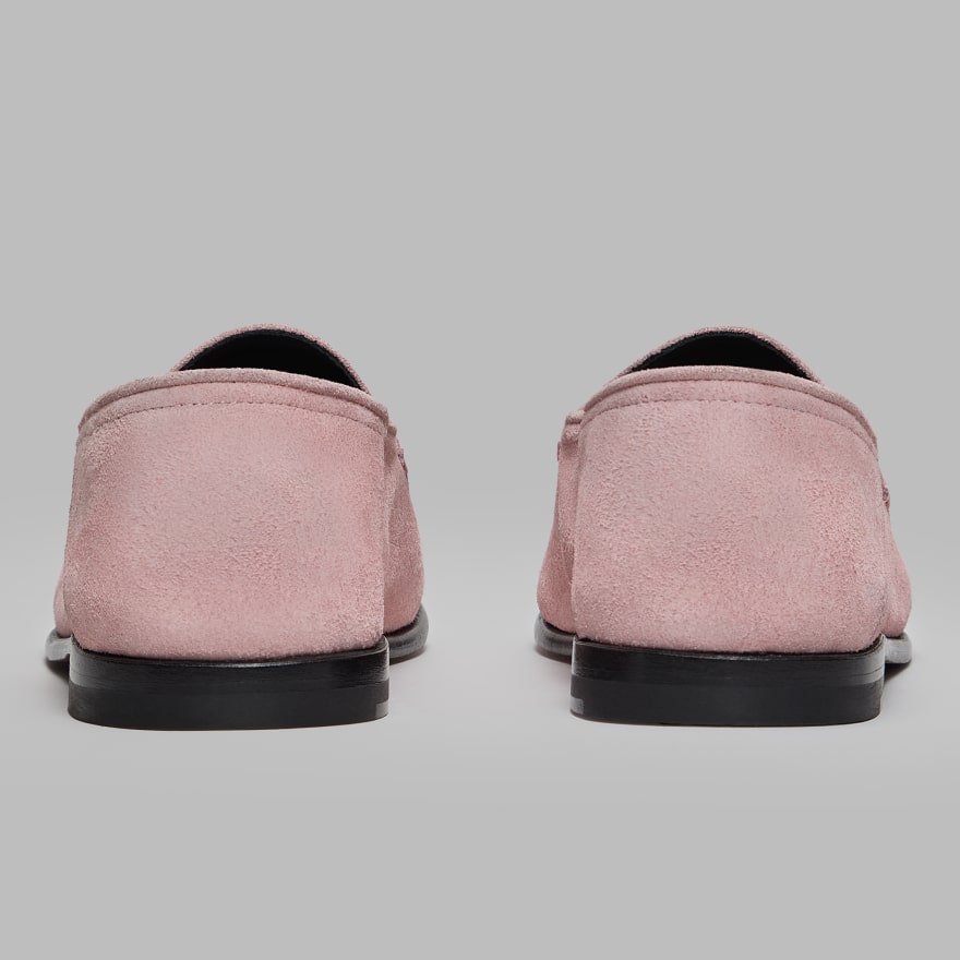 WOMEN'S METAL TEES SUEDE FLEX LOAFER in Blush - Alternate Image 4