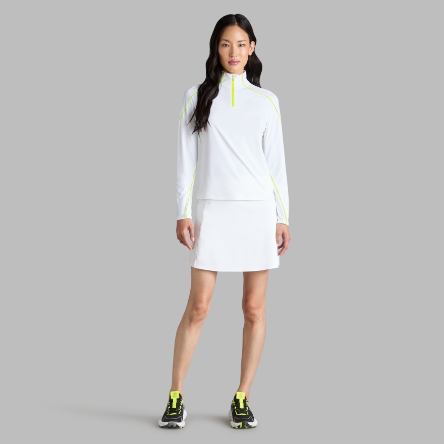 SUN SHIELD SILKY TECH NYLON QUARTER ZIP PULLOVER - Alternate Image 2