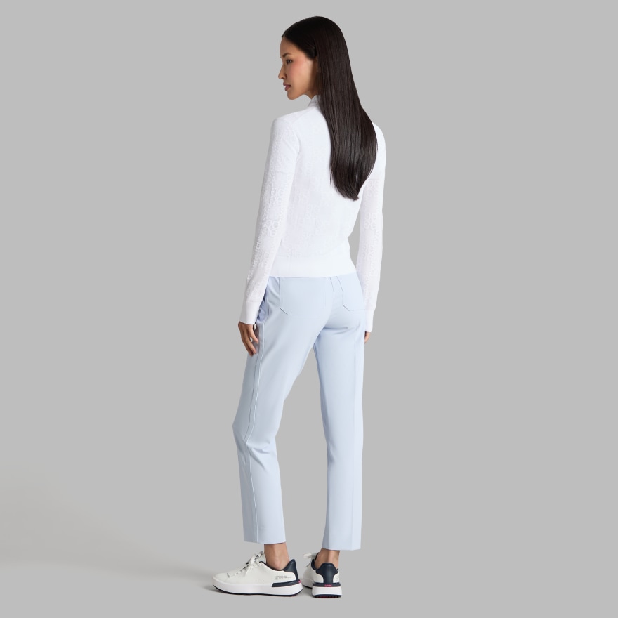 POINTELLE G CREWNECK SWEATER - Alternate Image 3