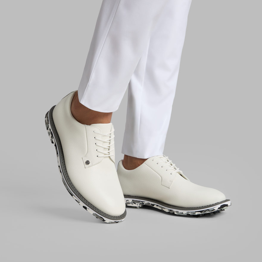 MEN'S GALLIVANTER G/LOCK LEATHER GOLF SHOE in Snow / Charcoal - Alternate Image 4