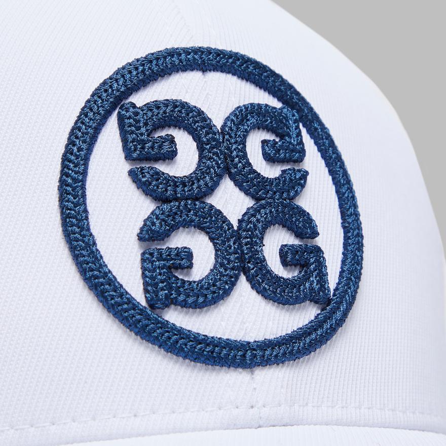 CIRCLE G'S STRETCH TWILL HAT in Snow - Alternate Image 1