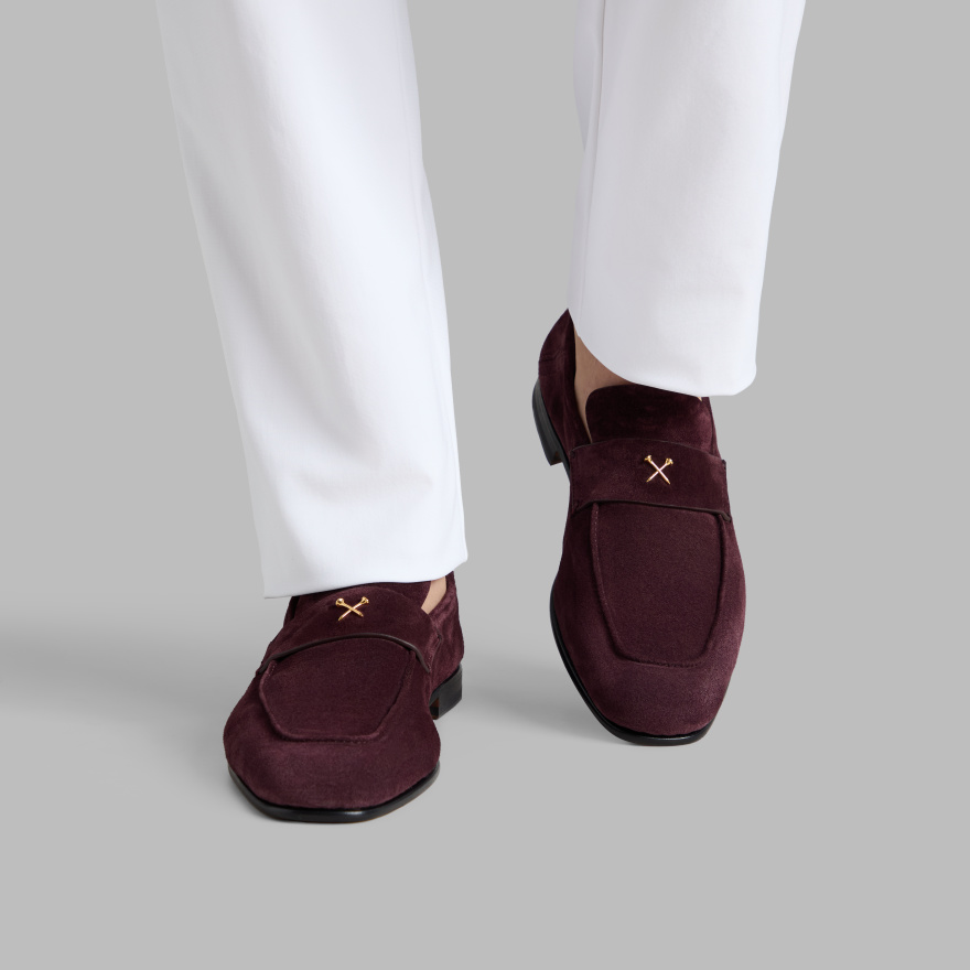 MEN'S METAL TEES SUEDE FLEX LOAFER - Alternate Image 5