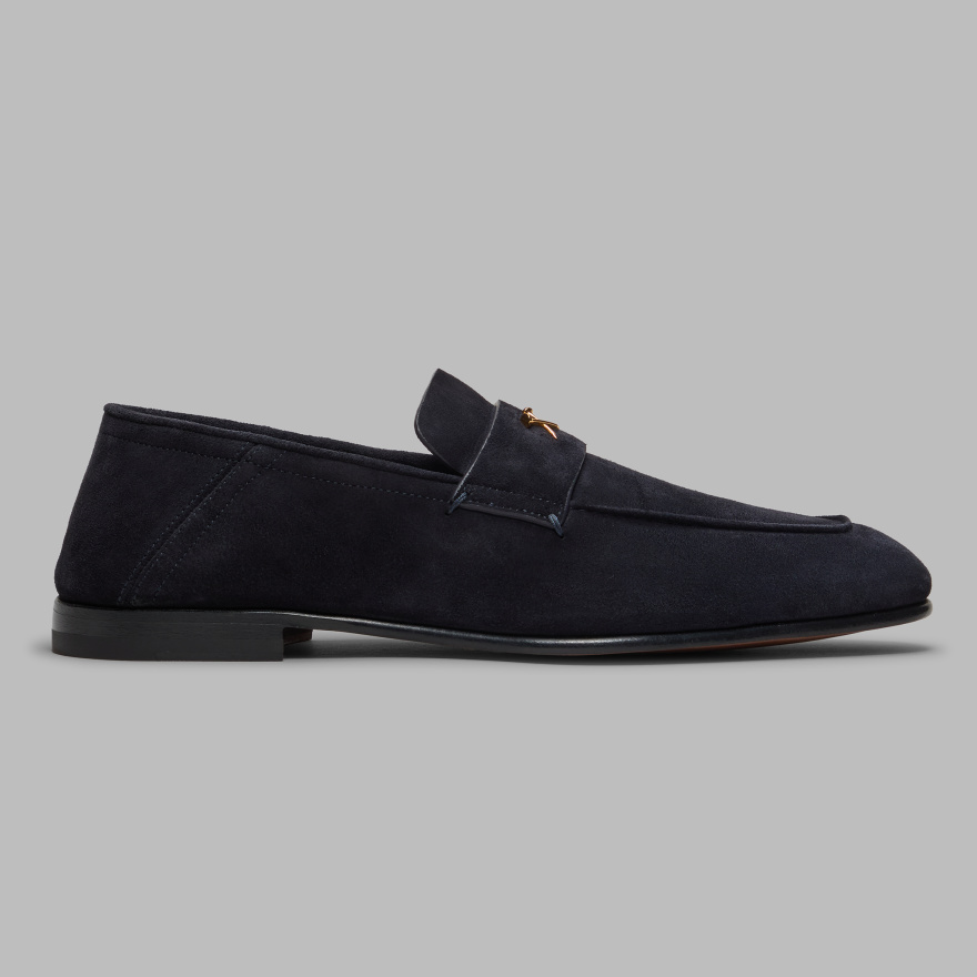 MEN'S METAL TEES SUEDE FLEX LOAFER in Twilight - Alternate Image 2