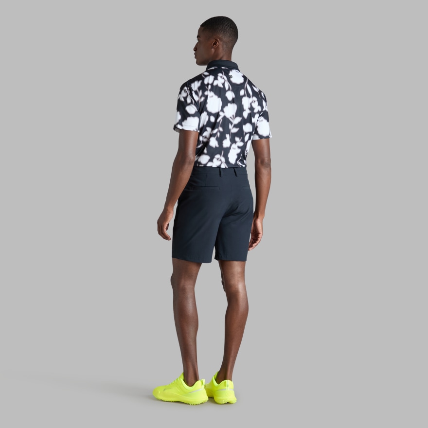 BLUR FLORAL TECH JERSEY POLO - Alternate Image 3