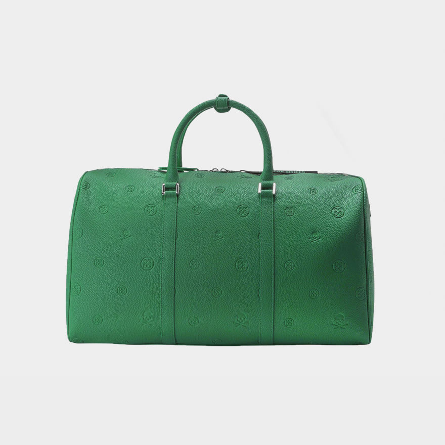 LIMITED EDITION SKULL & TEES DEBOSSED DUFFEL BAG in Clover - Alternate Image 2