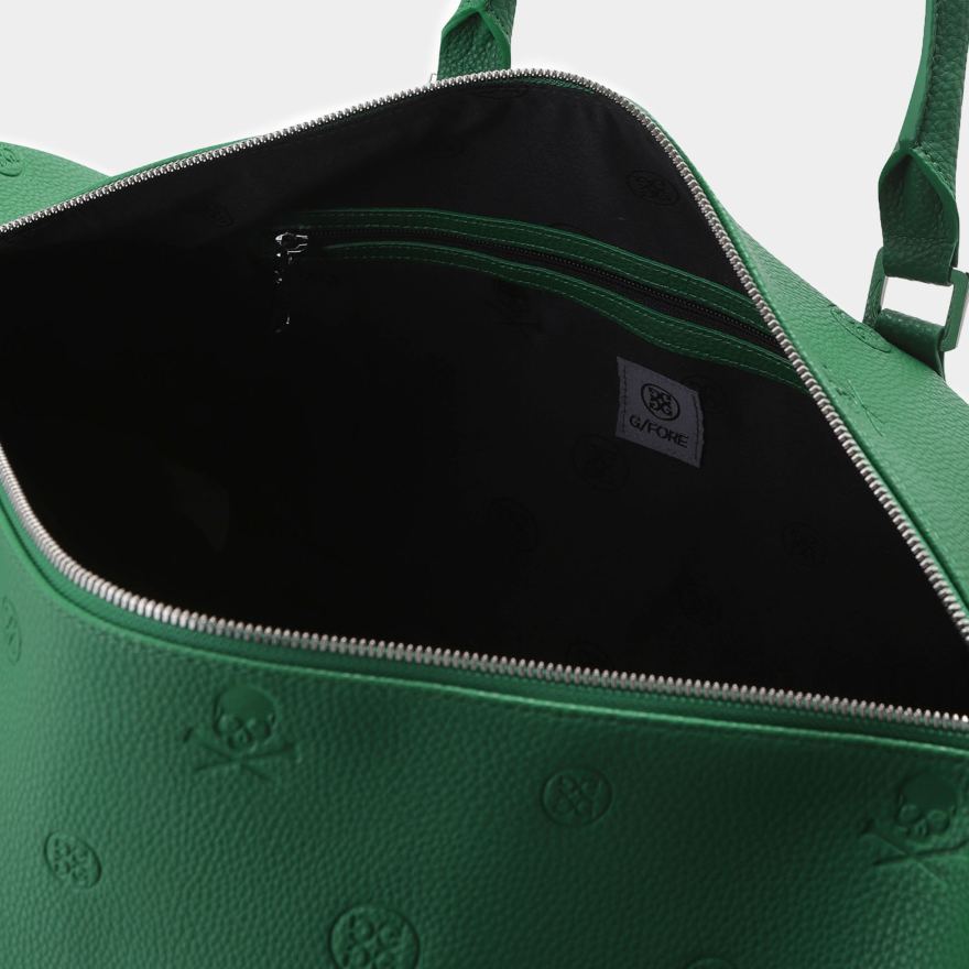 LIMITED EDITION SKULL & TEES DEBOSSED DUFFEL BAG in Clover - Alternate Image 6