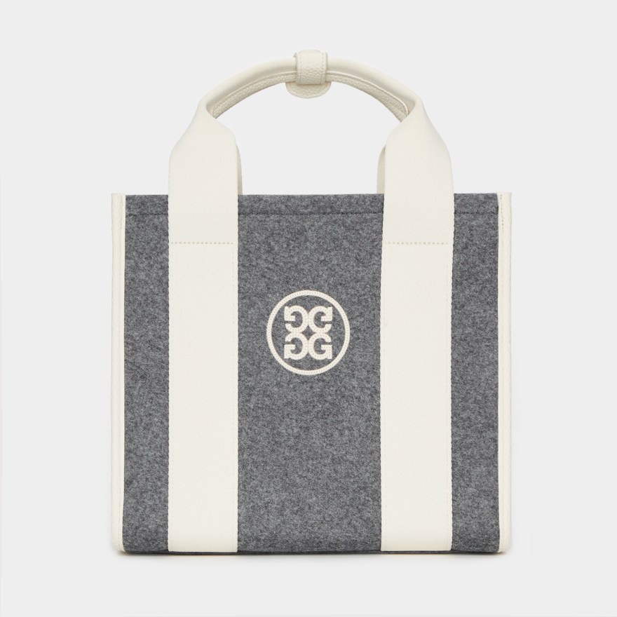 LTD RELEASE PRAY FOR BIRDIES BRUSHED SQUARE BAG in Heather Grey - Alternate Image 3