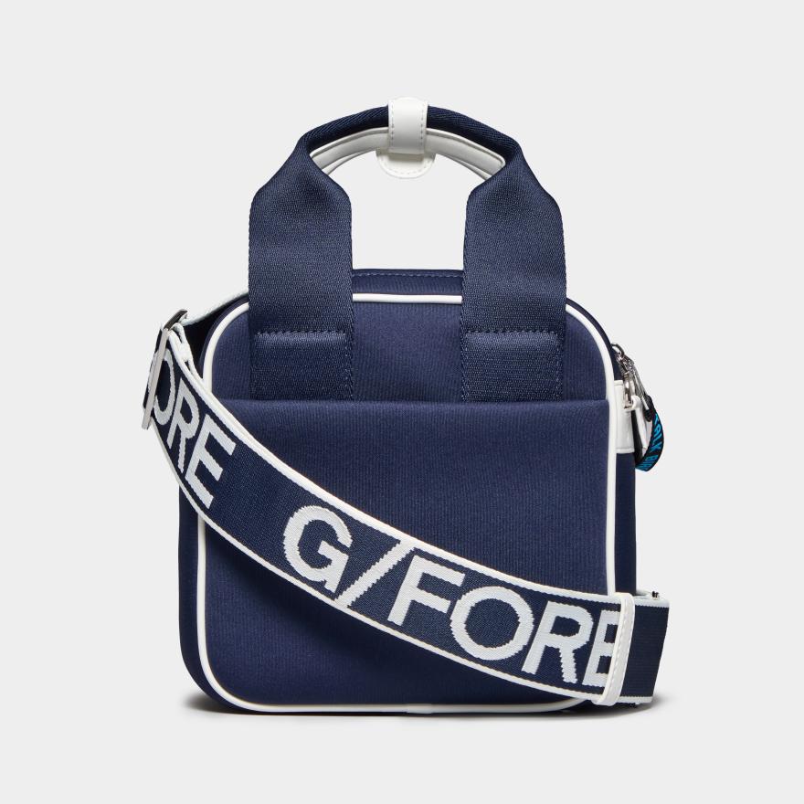 LTD RELEASE PRAY FOR BIRDIES TOP HANDLE BAG in NAVY/ONYX - Alternate Image 3
