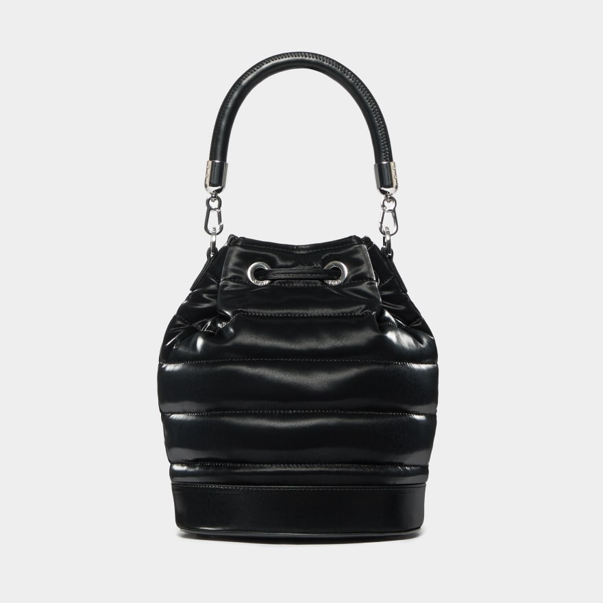 LTD RELEASE CIRCLE G'S QUILTED BUCKET BAG in Onyx - Alternate Image 3