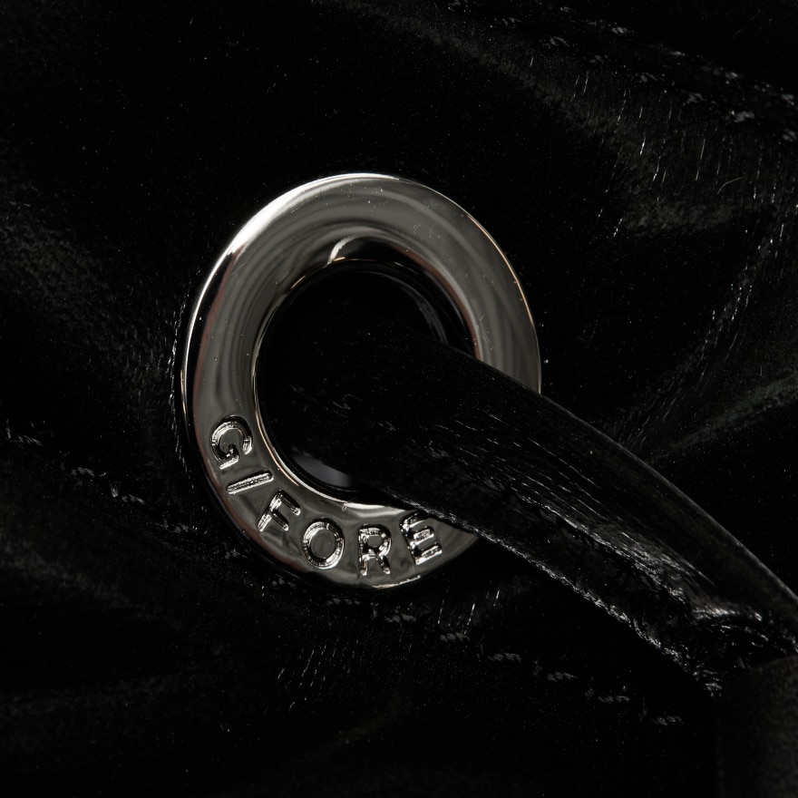 LTD RELEASE CIRCLE G'S QUILTED BUCKET BAG in Onyx - Alternate Image 8