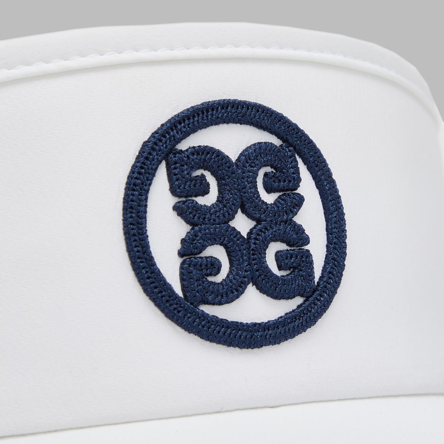 CHAINSTITCH CIRCLE G'S VISOR in Snow - Alternate Image 2