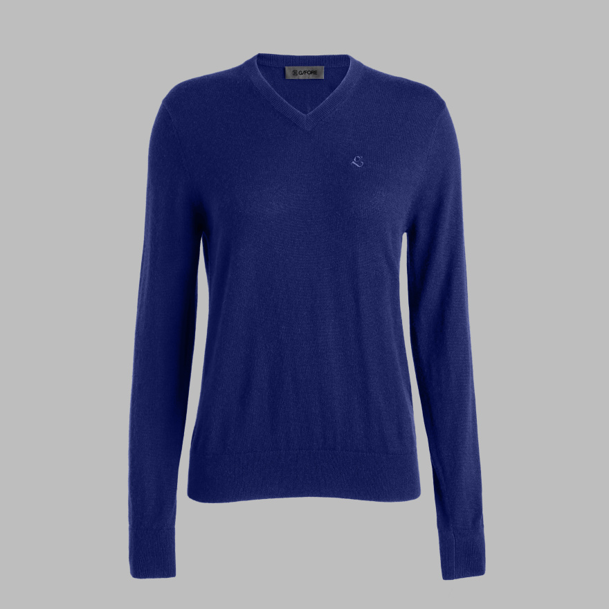 G SCRIBE VERSE V NECK CASHMERE SWEATER - Alternate Image 6