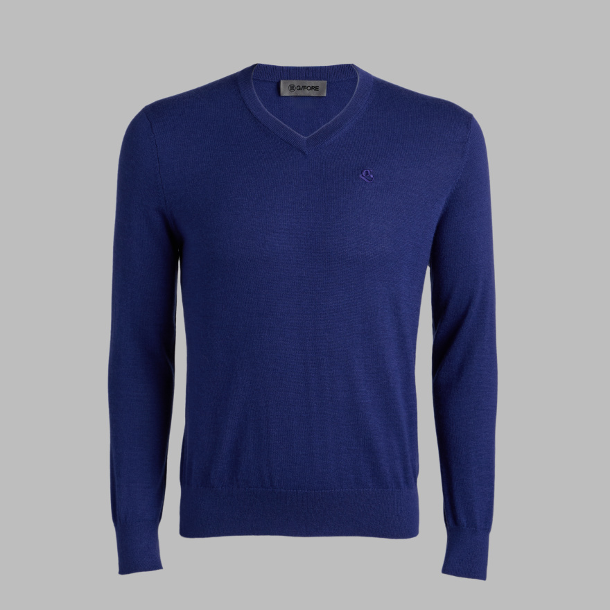 G SCRIBE VERSE V NECK CASHMERE SWEATER - Alternate Image 7
