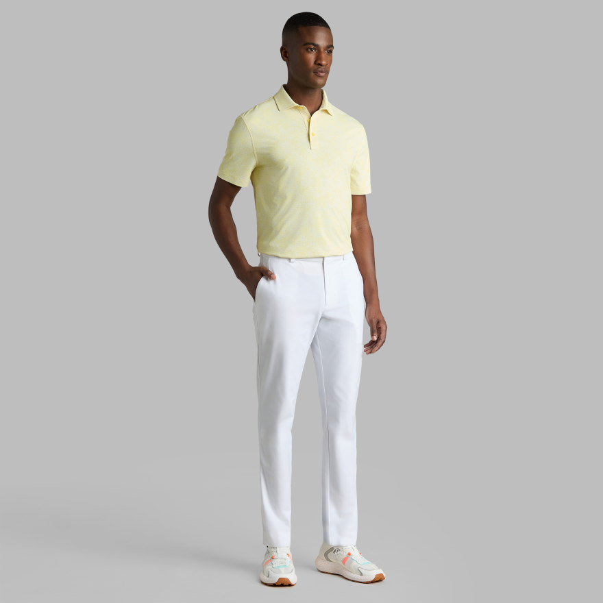 HYDRANGEA TECH JERSEY POLO in Canary - Alternate Image 2