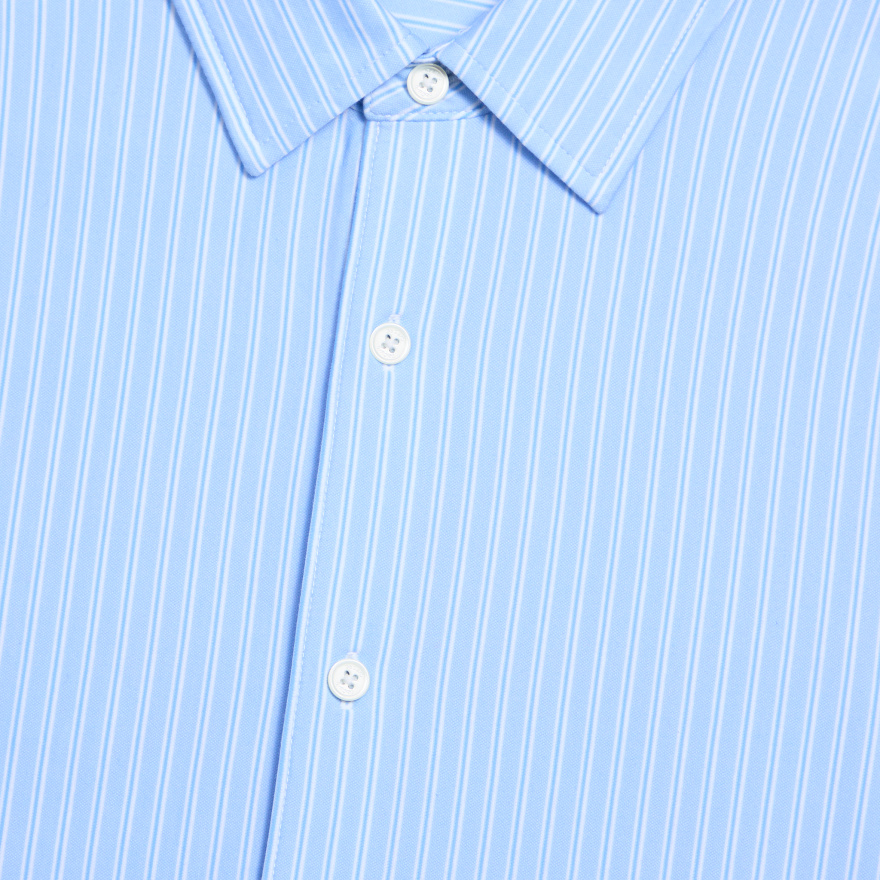 LTD RELEASE LUXE COTTON BLEND SHIRT in BAJA / SNOW - Alternate Image 5