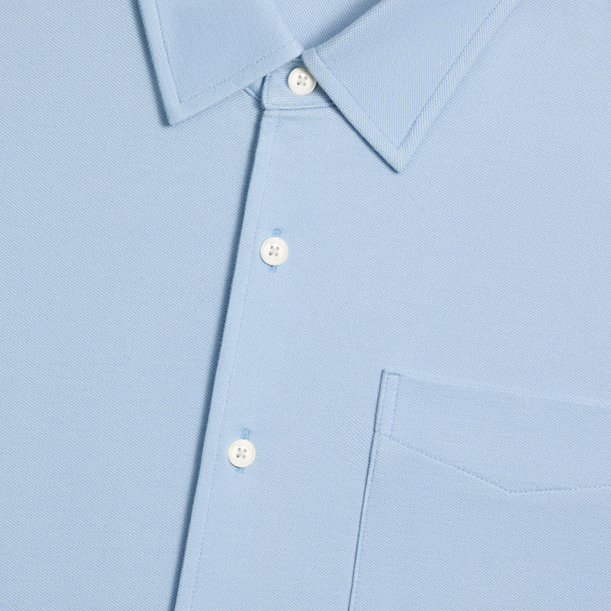 OXFORD PIQU&Eacute; SHIRT in BAJA - Alternate Image 4
