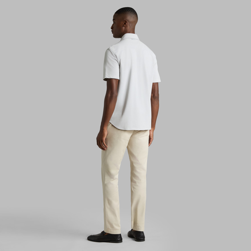 OXFORD PIQU&Eacute; SHIRT in Nimbus - Alternate Image 3