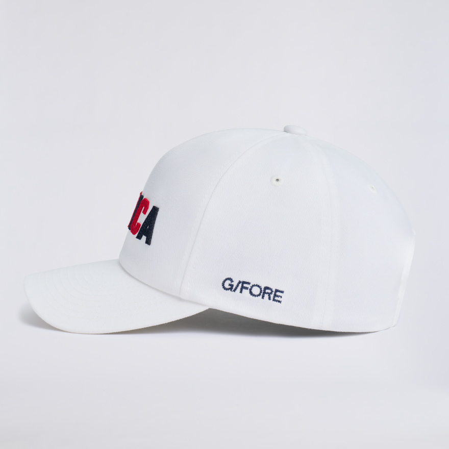 LONG WKND RELAXED FIT HAT in SNOW / RWB - Alternate Image 7