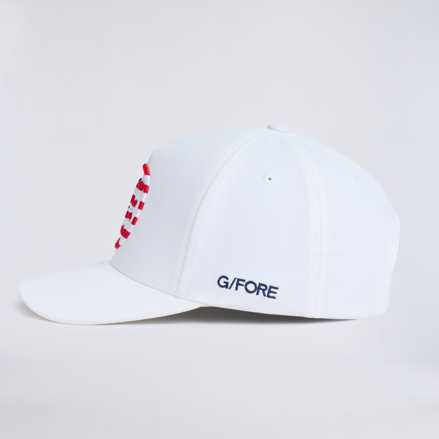 STARS & STRIPES DELTA HAT in SNOW / RWB - Alternate Image 6