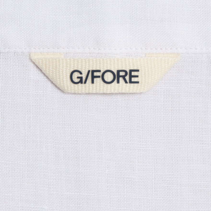 LTD RELEASE LINEN CABANA SHIRT in Snow - Alternate Image 4