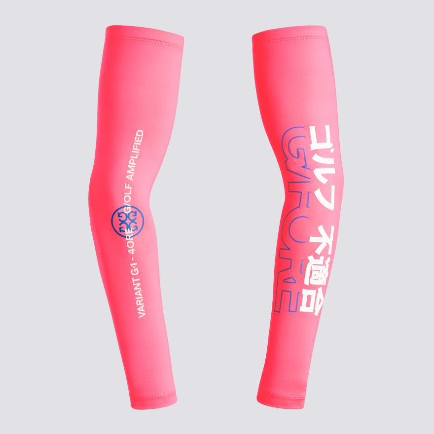 MEN'S COOLING SUN SLEEVE in KNOCKOUT PINK - Alternate Image 1