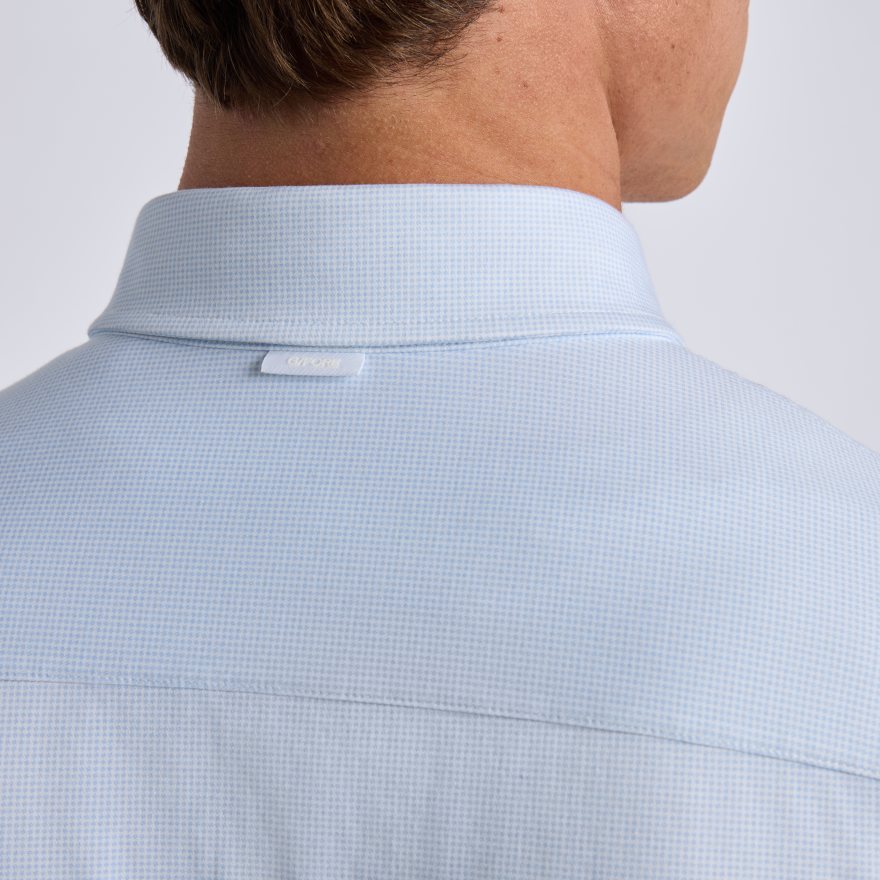 LTD RELEASE DIAMOND LUXE COTTON BLEND SHIRT in SNOW/BAJA - Alternate Image 4