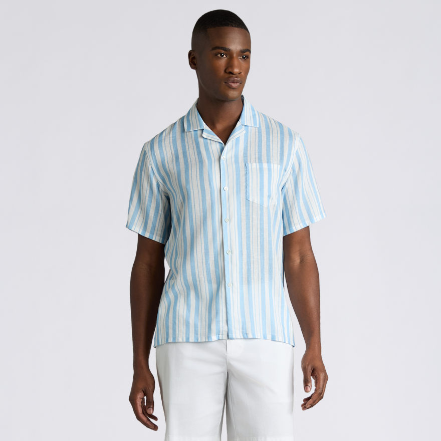 LTD RELEASE LINEN CABANA SHIRT in BAJA - Alternate Image 2