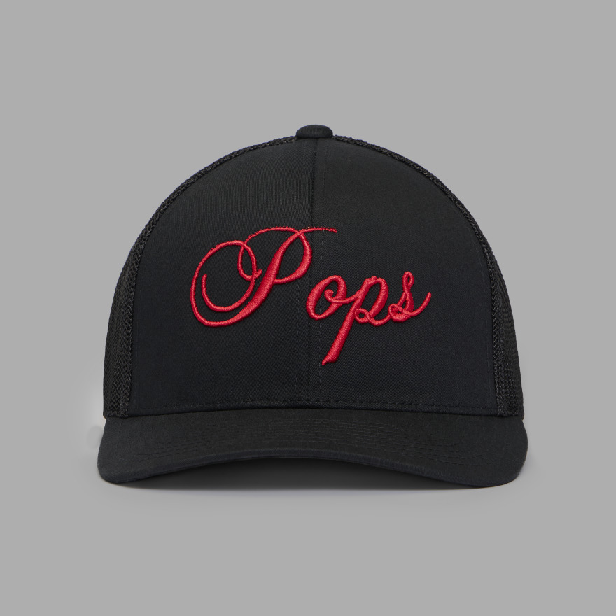LTD RELEASE POPS TRUCKER HAT in ONYX / LAVA - Alternate Image 2