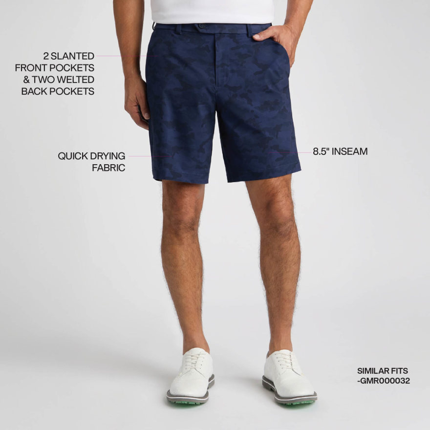 CAMO MAVERICK 4-WAY STRETCH SHORT in Twilight - Alternate Image 6