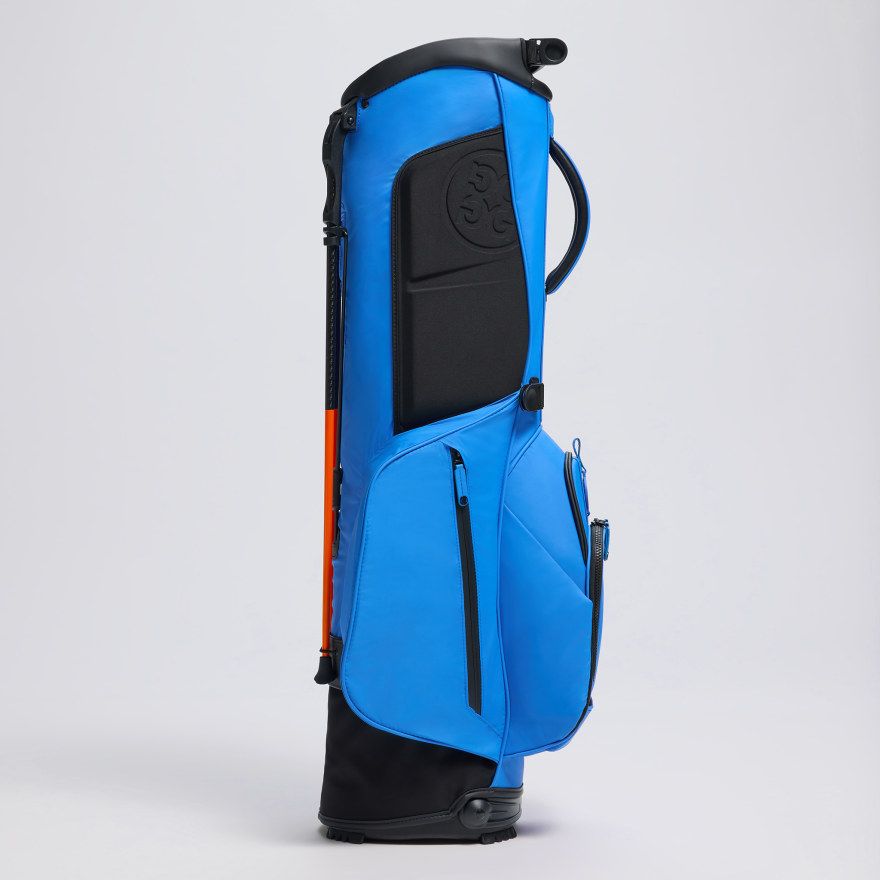 PARACHUTE CARRY GOLF BAG in CERULEAN / SHOCKING ORANGE - Alternate Image 5