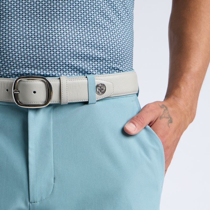 MEN'S CIRCLE G'S WEBBED BELT in Nimbus - Alternate Image 2