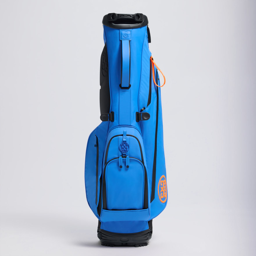 PARACHUTE CARRY GOLF BAG in CERULEAN / SHOCKING ORANGE - Alternate Image 1