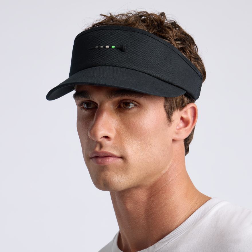 SILICONE TEE VISOR in Onyx - Alternate Image 2