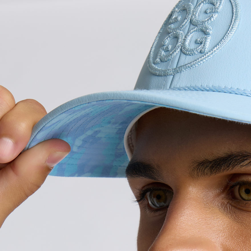 CIRCLE G'S PERFORATED DELTA HAT in BAJA - Alternate Image 4