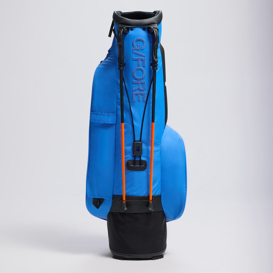 PARACHUTE CARRY GOLF BAG in CERULEAN / SHOCKING ORANGE - Alternate Image 4