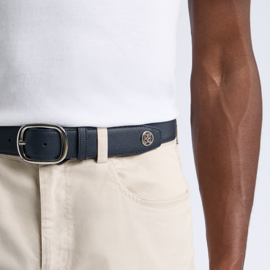 MEN'S CIRCLE G'S WEBBED BELT in Twilight - Alternate Image 2