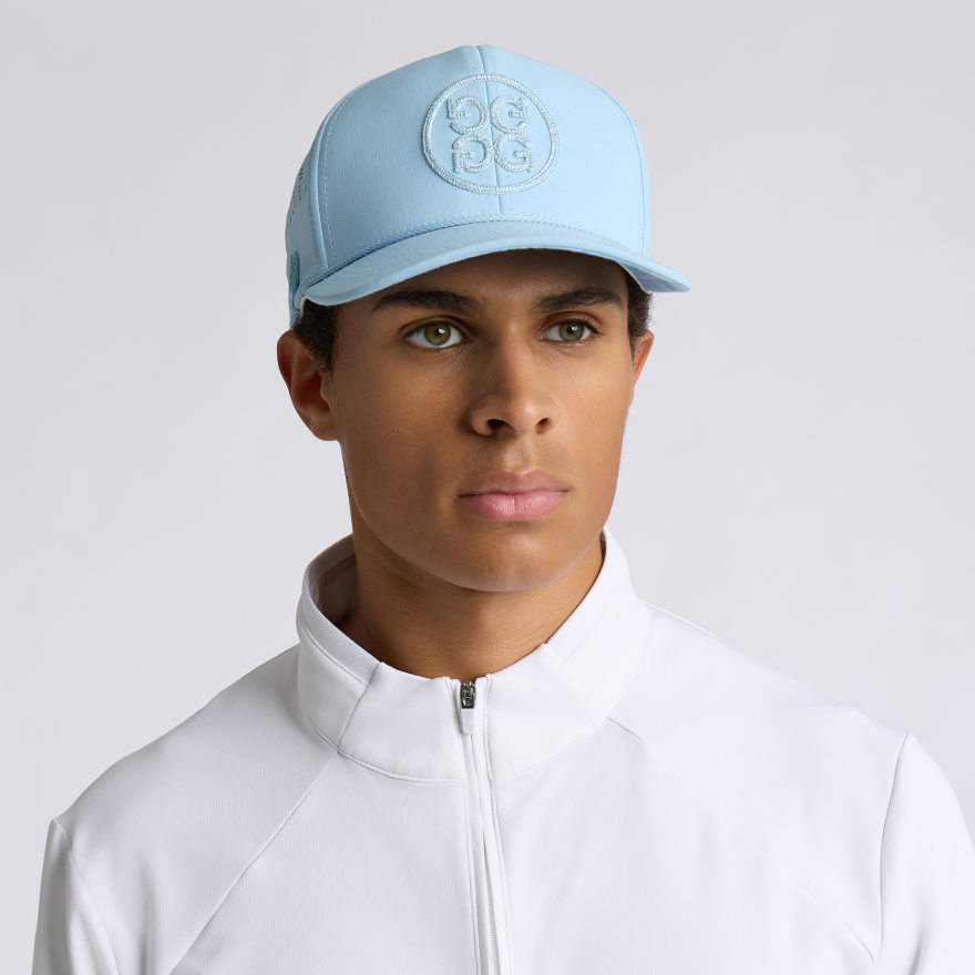 CIRCLE G'S PERFORATED DELTA HAT in BAJA - Alternate Image 3