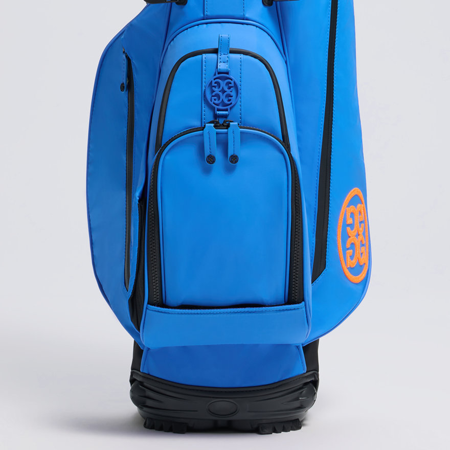 PARACHUTE CARRY GOLF BAG in CERULEAN / SHOCKING ORANGE - Alternate Image 7