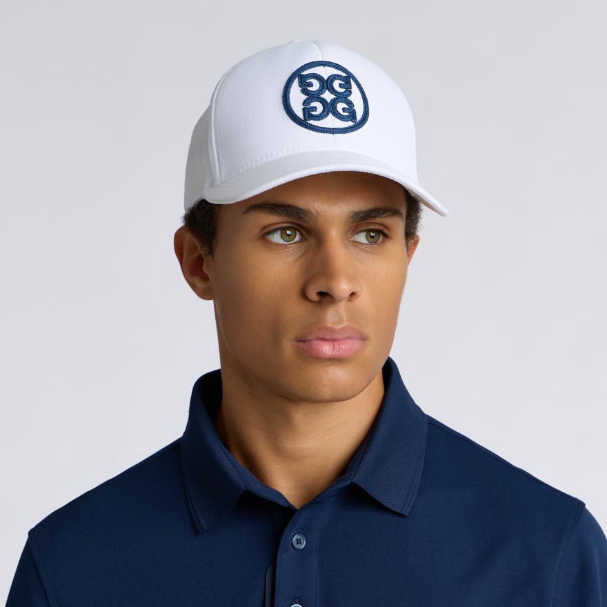 CIRCLE G'S STRETCH TWILL HAT in Snow - Alternate Image 2