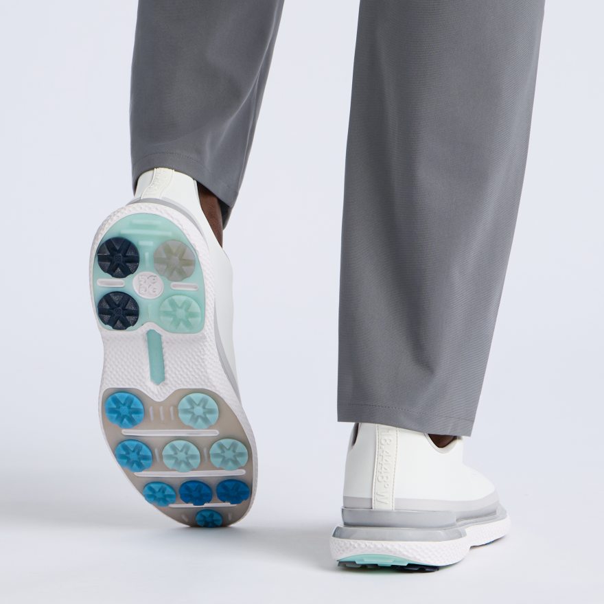 MEN'S GALLIVAN2R TUXEDO STRIPE GOLF SHOE in Snow / Nimbus - Alternate Image 6