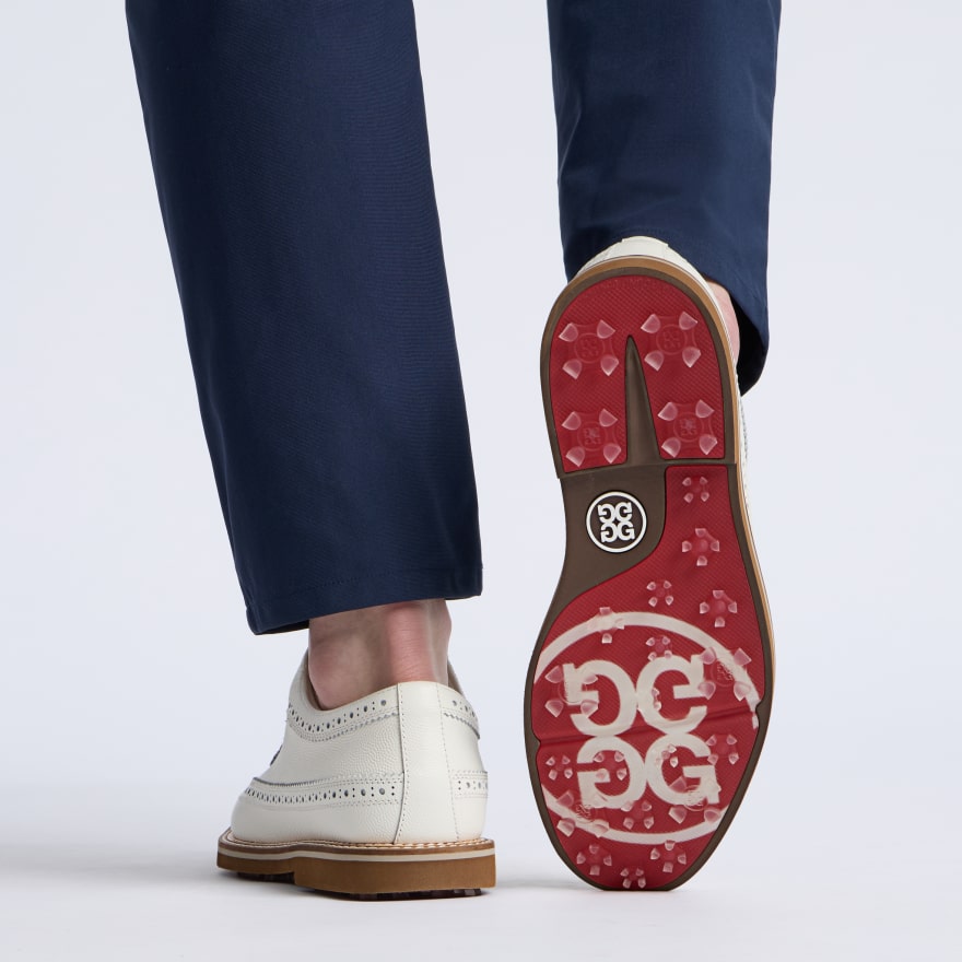 MEN'S LTD RELEASE GALLIVANTER LEATHER LONGWING GOLF SHOE in Snow - Alternate Image 5