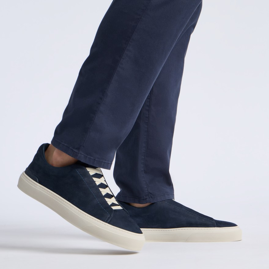 MEN'S ENDEAVOUR SLIP ON LEATHER SNEAKER in Twilight - Alternate Image 3