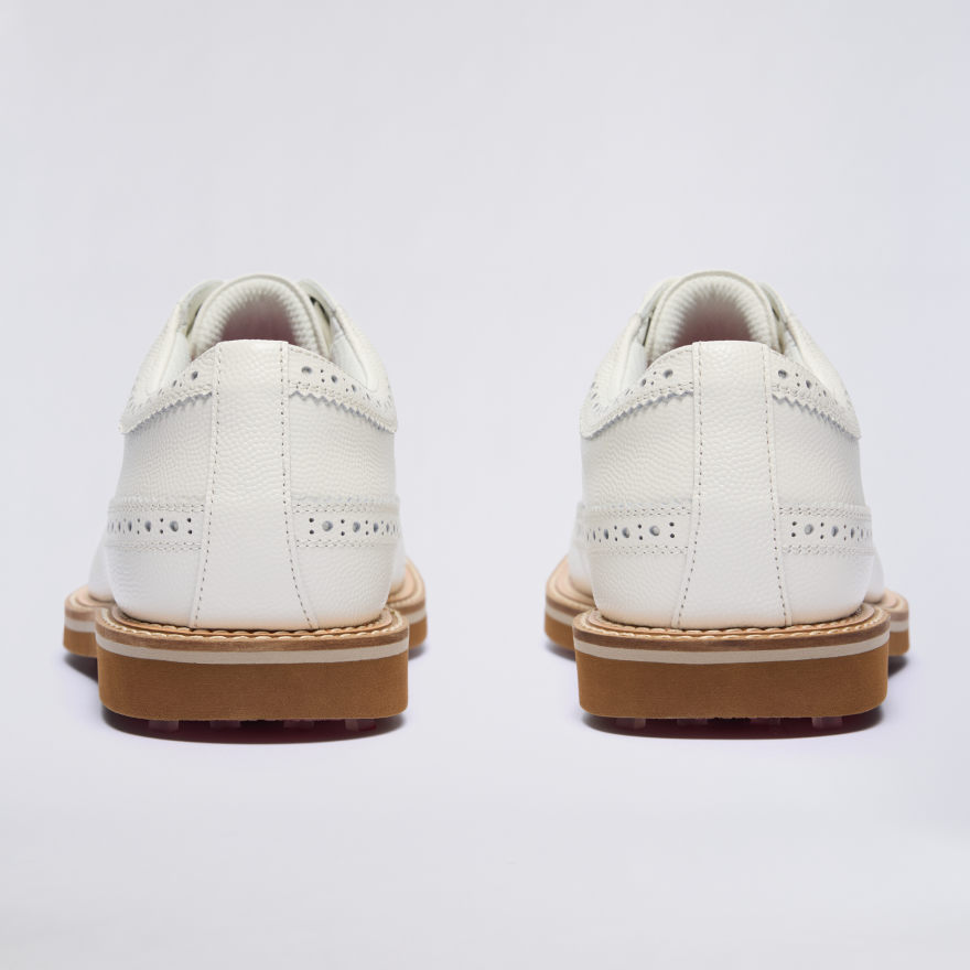 MEN'S LTD RELEASE GALLIVANTER LEATHER LONGWING GOLF SHOE in Snow - Alternate Image 4