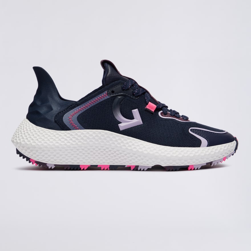 WOMEN'S LTD RELEASE MG4X2 KNIT HYBRID GOLF CROSS TRAINER in TWILIGHT / ORCHID - Alternate Image 2