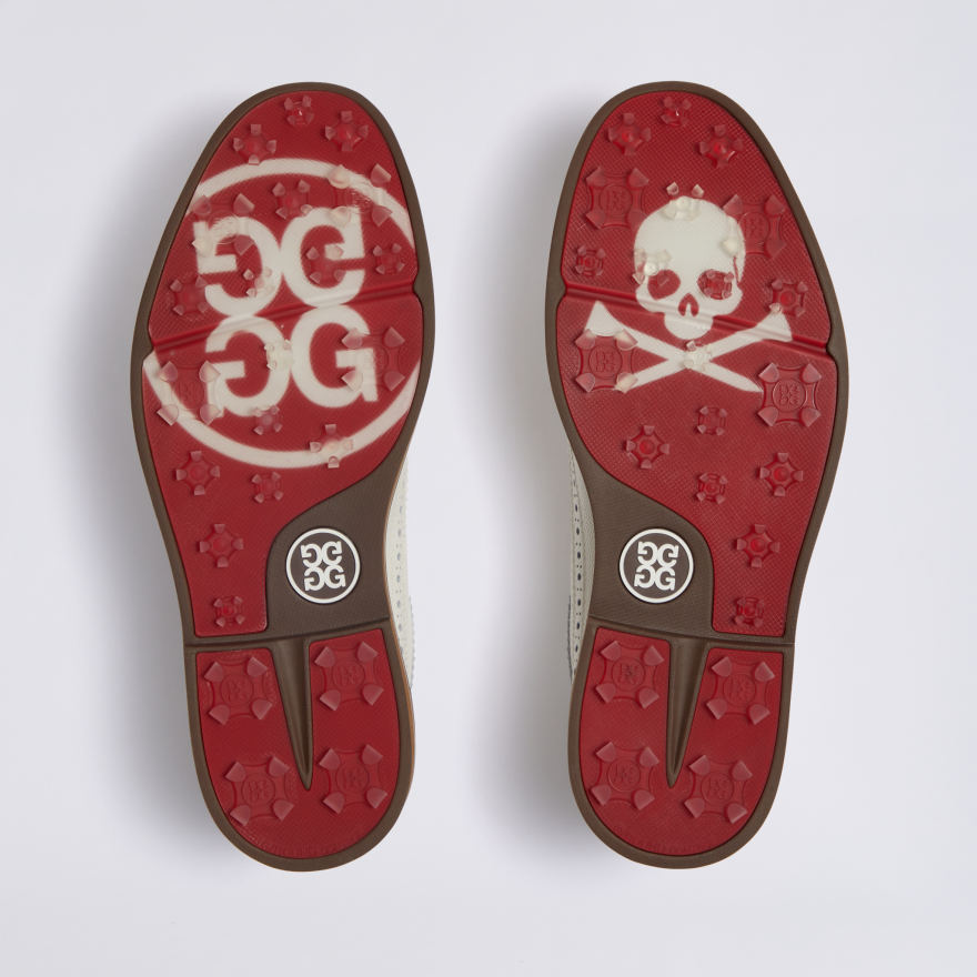 MEN'S LTD RELEASE GALLIVANTER LEATHER LONGWING GOLF SHOE in Snow - Alternate Image 3