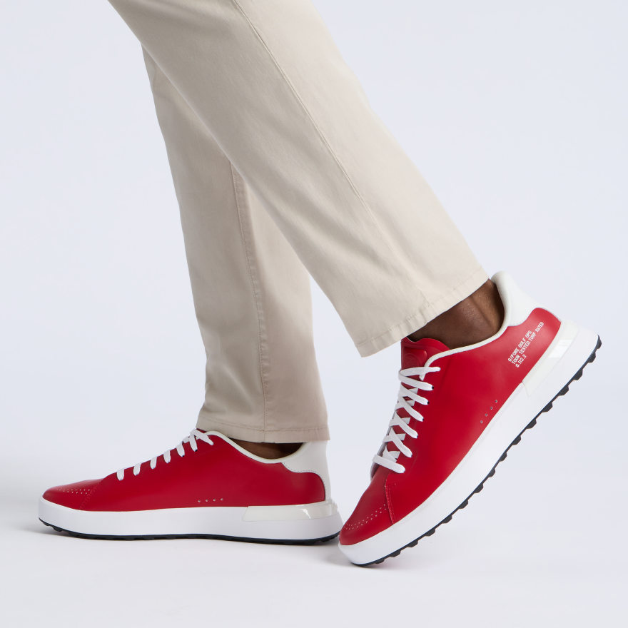 MEN'S LTD RELEASE G.112 GOLF SHOE in CLASSIC RED / SNOW - Alternate Image 5