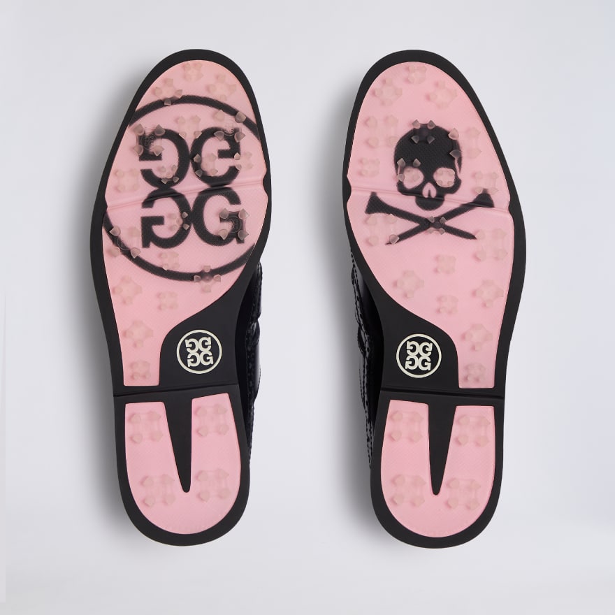 WOMEN'S LTD RELEASE GALLIVANTER LEATHER MONK STRAP LUXE SOLE GOLF SHOE in Onyx - Alternate Image 3